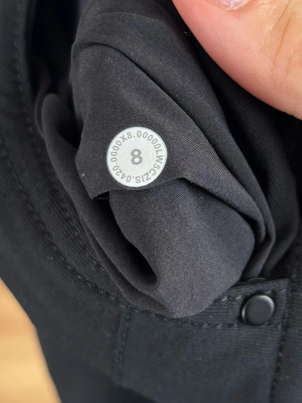 Lululemon City Sleek 5 Pocket 7/8 Pants Women’s Size 8 25” Inseam LW5CZIS - Picture 5 of 5
